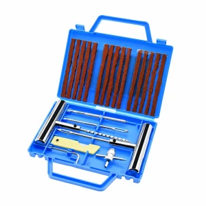 Kit Reparare Pene Anvelope 23 Piese Mașină Moto Fitiluri Poanson