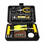 Kit Reparare Pneuri Înțepate 87 Piese Profesional Mașină SUV Camionetă