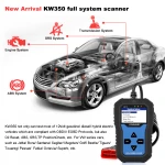 Konnwei KW350 tester diagnoză sistem complet pentru VW Audi Seat Skoda