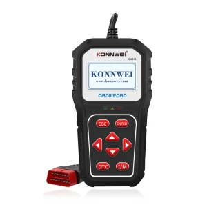 KONNWEI KW818 scanner OBD2: cititor coduri OBDII pentru masini din 1996