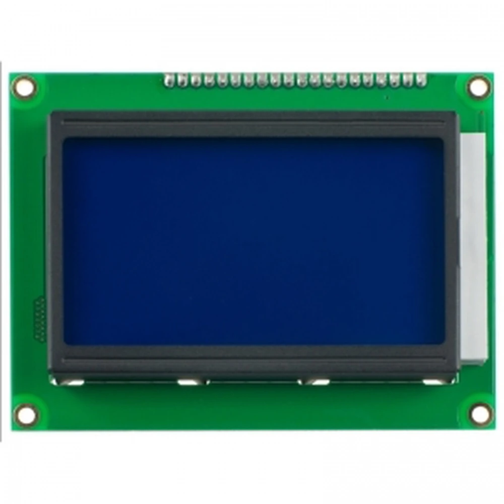 Lcd12864 128x64 ecran grafic pentru Arduino Uno si Mega2560 cu fundal albastru