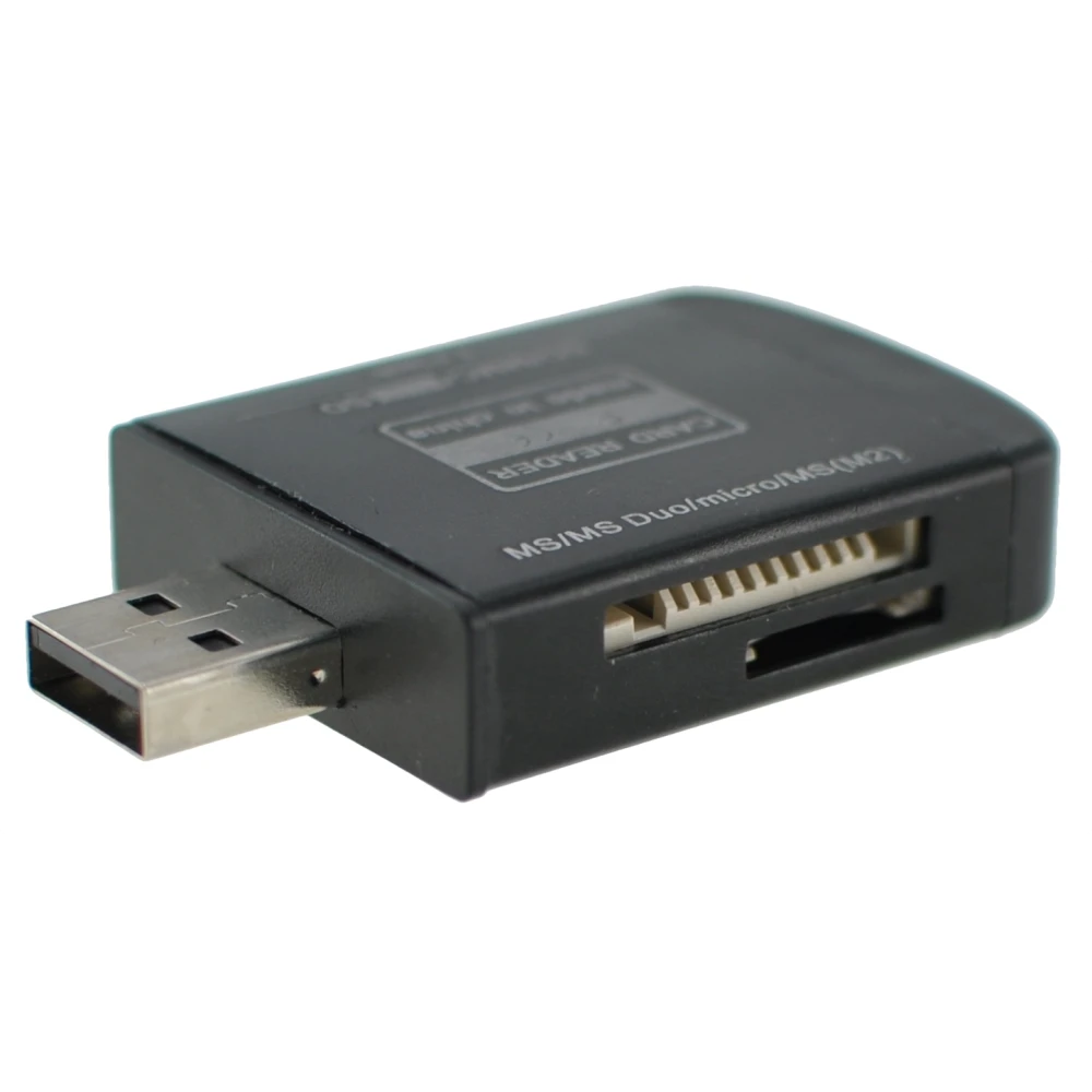 Cititor de carduri de memorie USB 2.0 all-in-one pentru Micro SD, MMC, SDHC, TF și M2