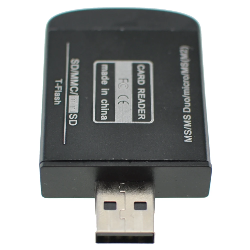 Cititor de carduri de memorie USB 2.0 all-in-one pentru Micro SD, MMC, SDHC, TF și M2