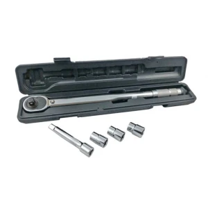 Cheie dinamometrică 1/2'' 28-210 Nm cu prelungitor și 3 capete TSX TOOL