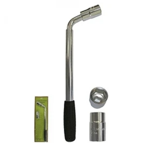 Cheie telescopică extensibilă pentru roți auto cu capete reversibile 17-23 mm