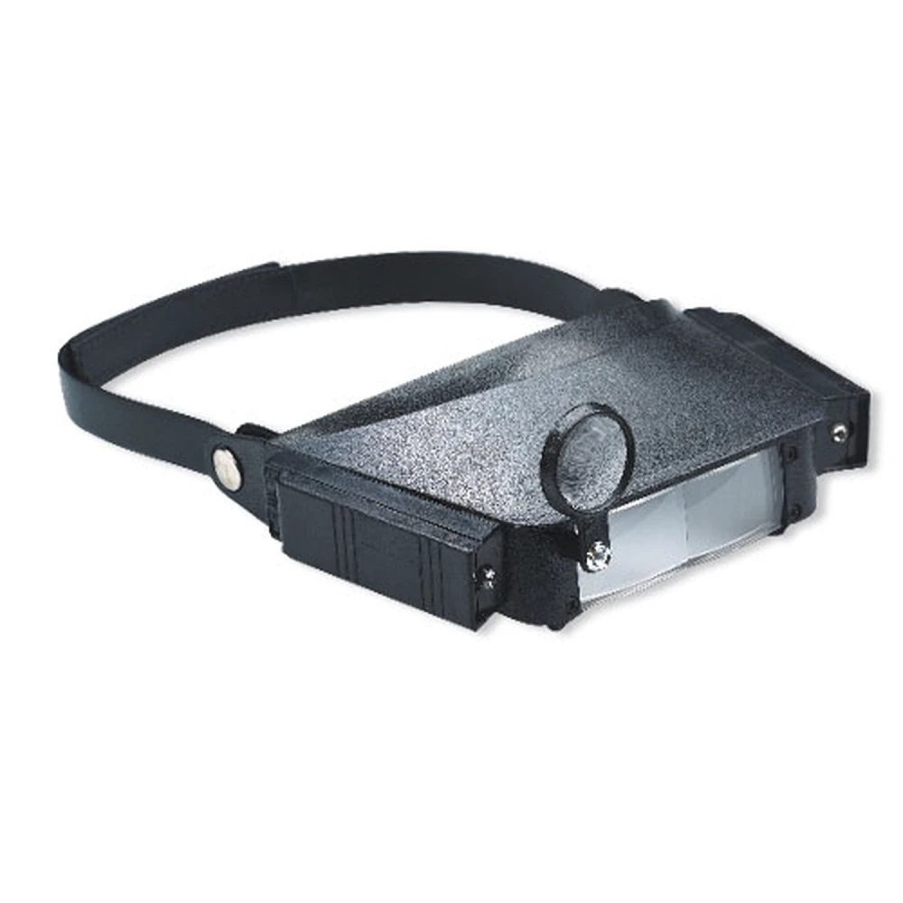Lupă cu suport pentru cap și lumină cu mărire ajustabilă și hands-free