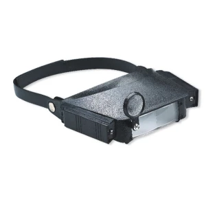 Lupă cu suport pentru cap și lumină cu mărire ajustabilă și hands-free