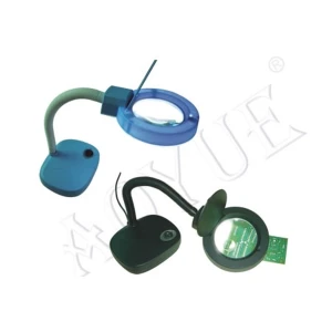 Lupă de birou cu iluminare 929 pentru lucrări electronice, 5x