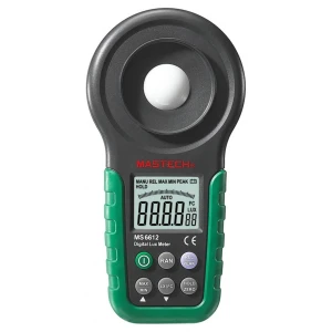Luxmetru profesional Mastech MS6612 pentru măsurarea precisă a luminii