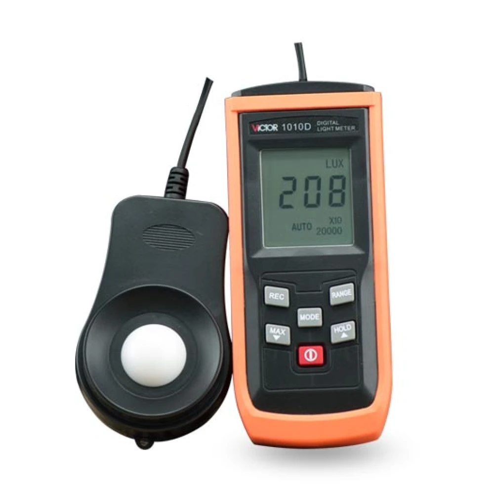 Luxmetru profesional Victor 1010D pentru măsurarea precisă a luminii