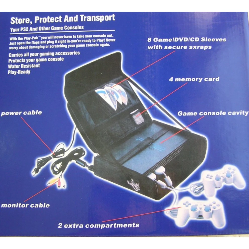 Geantă de transport pentru Playstation 2 - transport sigur