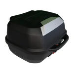 Top case moto 47L - cutie universala detasabila cu incuietoare si spatar