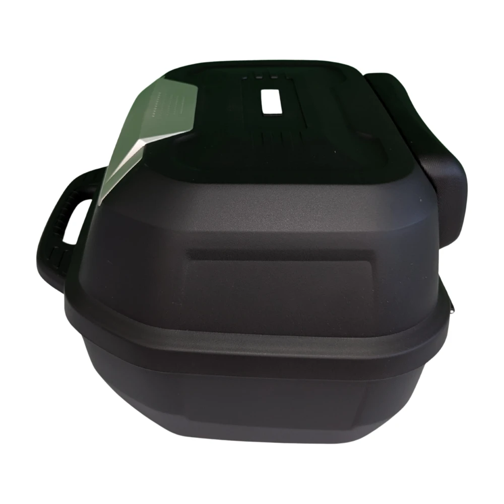 Top case moto 47L - cutie universala detasabila cu incuietoare si spatar