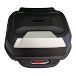Top case moto 47L - cutie universala detasabila cu incuietoare si spatar