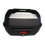 Top case moto 47L - cutie universala detasabila cu incuietoare si spatar