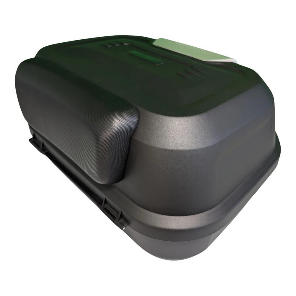 Top case moto 47L - cutie universala detasabila cu incuietoare si spatar