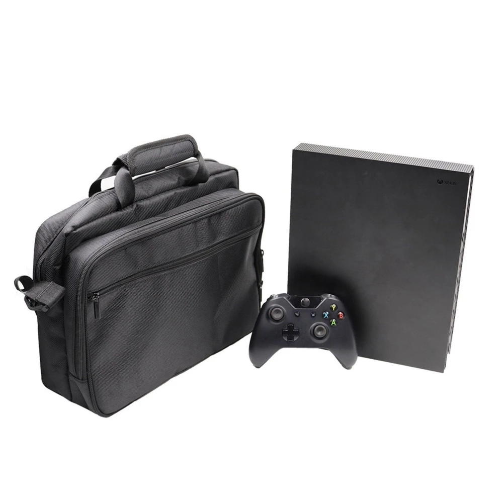 Geantă de transport Xbox One X pentru consolă, jocuri și accesorii