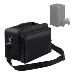 Geantă de transport pentru Xbox Series X cu husă protectoare și spațiu pentru accesorii