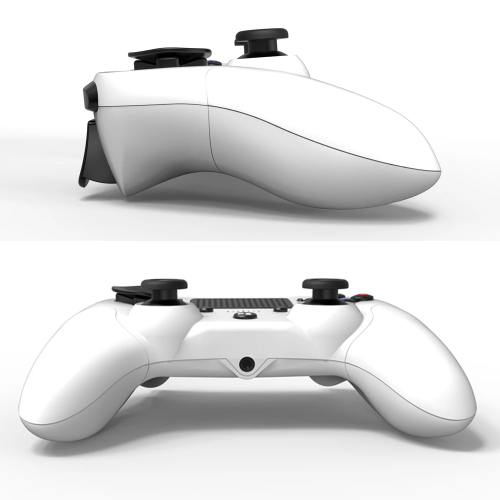 Controller compatibil PS4 alb wireless DoubleShock 4