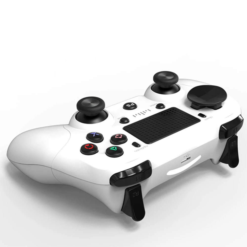Controller compatibil PS4 alb wireless DoubleShock 4