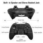Controller PS4 compatibil wireless negru DoubleShock 4