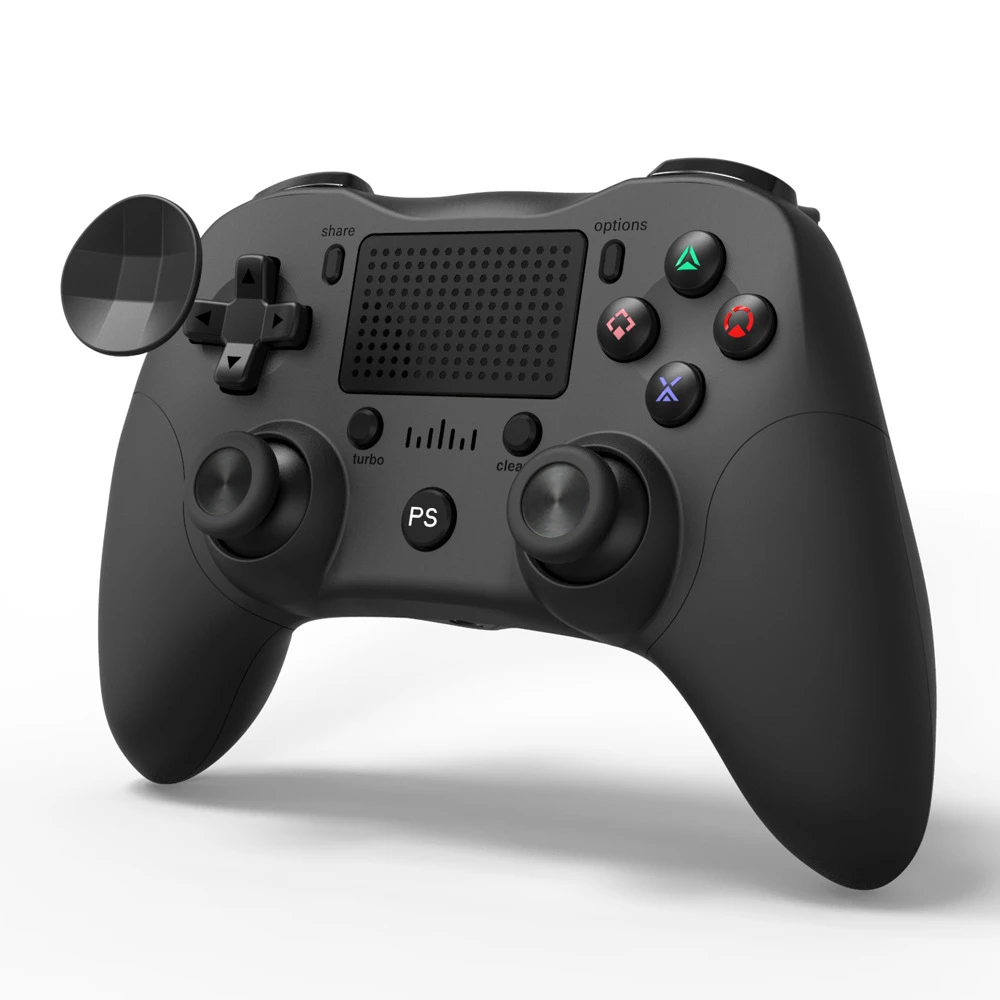 Controller PS4 compatibil wireless negru DoubleShock 4