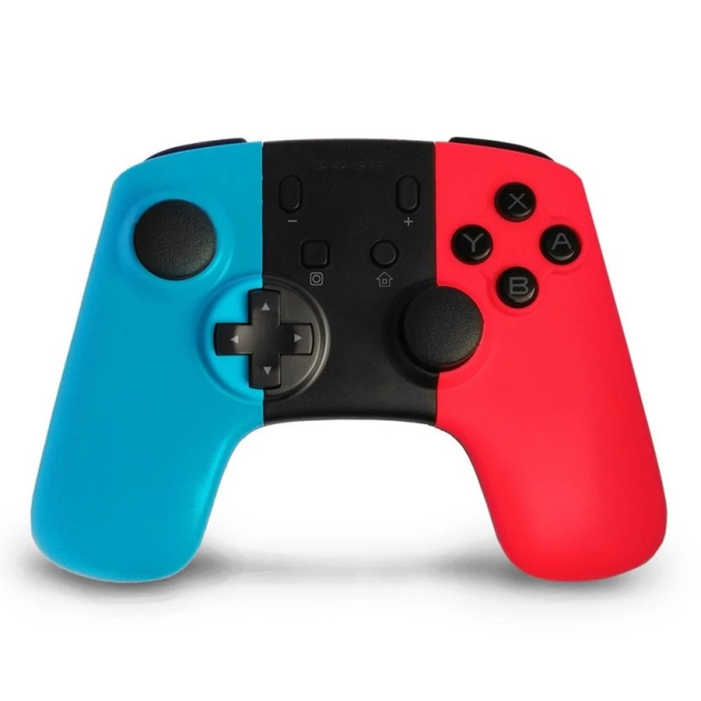 Controller wireless compatibil Nintendo Switch - albastru si rosu