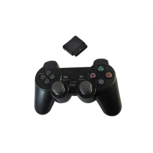 Controller wireless pentru PS2 cu RF 2.4GHz și vibrații