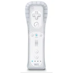 Telecomandă Wii compatibilă cu Motion Plus integrat, albă