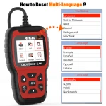Tester de diagnoză auto Ancel AS500 OBD2 Scanner