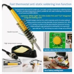Masina de sudura in puncte Sunkko 709AD+ 220V cu letcon pentru 18650