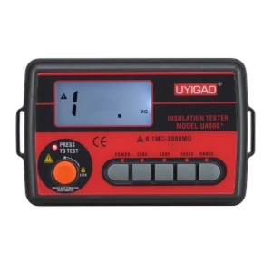 satkit Tester de izolație Uyigao UA60B+ CAT III 1000 V pentru rezistențe până la 2000 MΩ