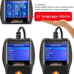 Tester baterie Konnwei KW600 12V pentru auto și moto