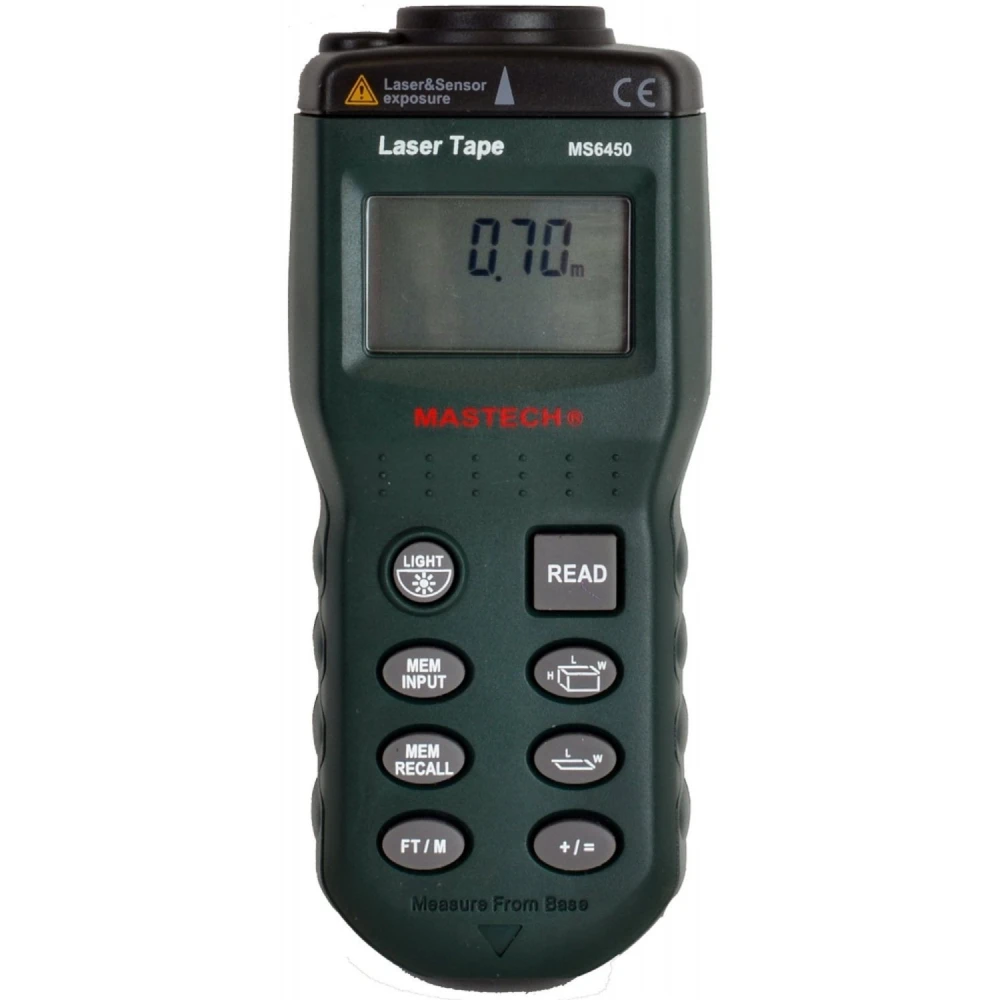 Telemetru cu ultrasunete Mastech MS6450 cu laser