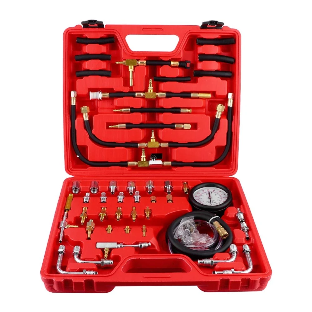 Manometru de presiune pentru injectie combustibil auto si camion TU-443 0-140 PSI