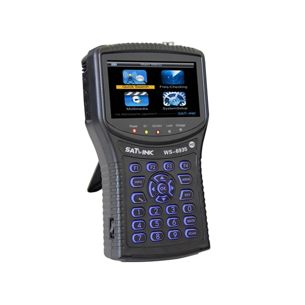 Masurator semnal digital terestru WS6935 DVB-T2 HD pentru profesioniști