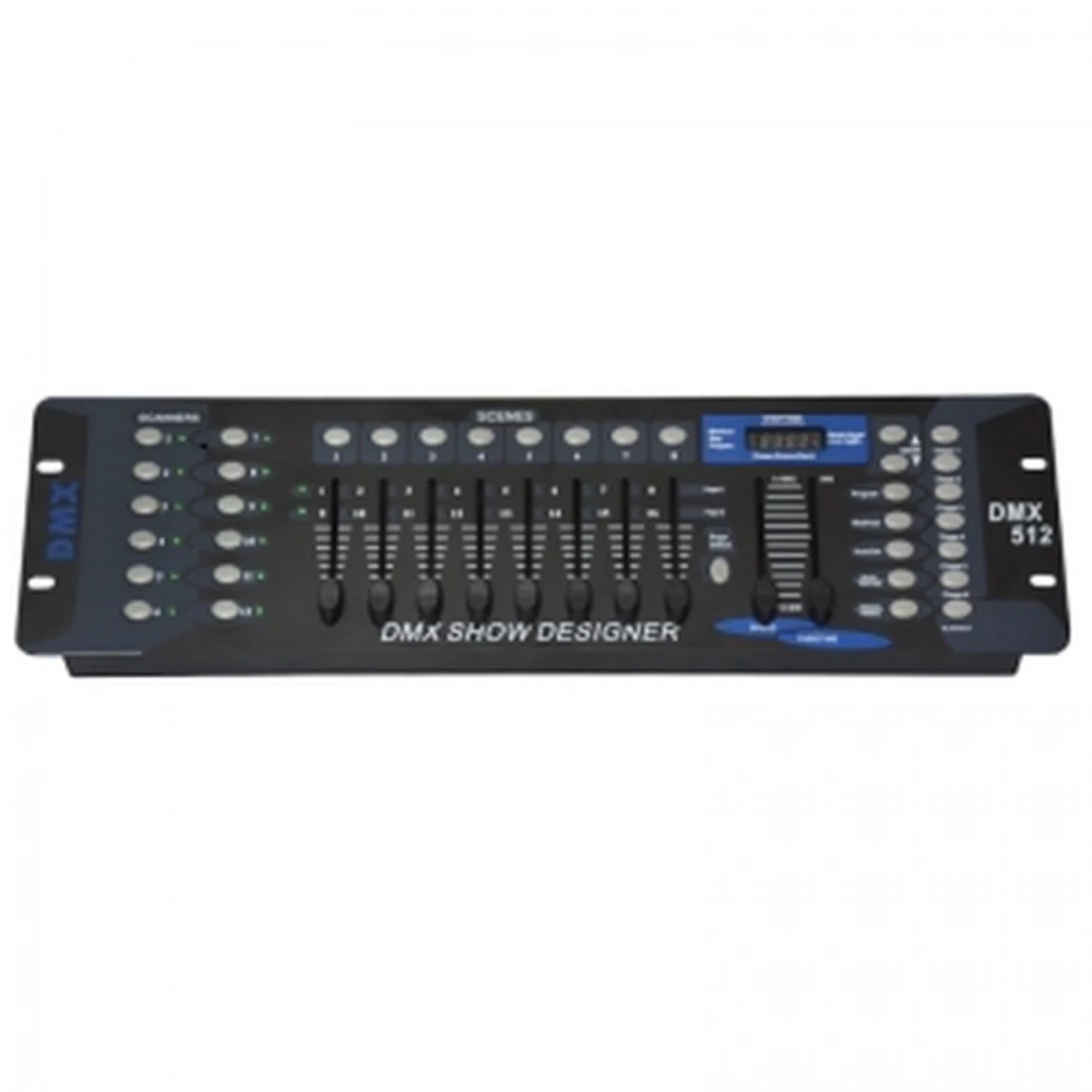Consolă lumini DMX 512 192 canale programabilă pentru DJ