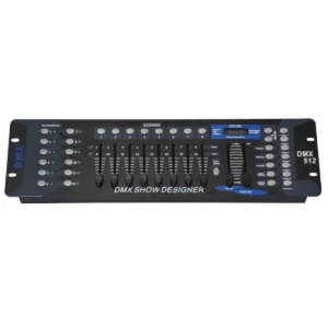 Consolă lumini DMX 512 192 canale programabilă pentru DJ