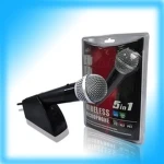 Microfon wireless pentru PS2 PS3 Xbox 360 Wii PC Pega 5 In 1