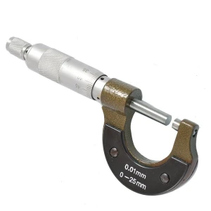 Micrometru analogic 25mm cu precizie 0,01mm pentru măsurători precise
