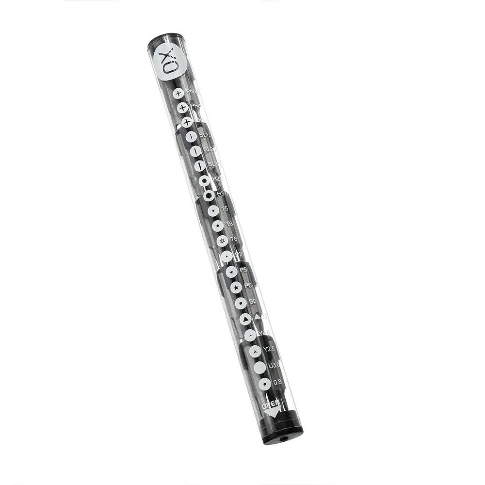 Mini Destornillador Eléctrico Wowstick en color plata y compacto
