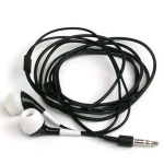 Căști mini pentru iPod negre, compatibile și confortabile