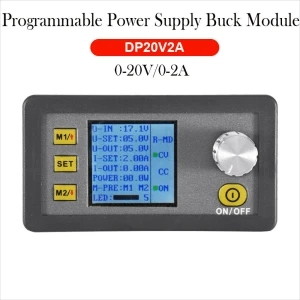 Modul de alimentare programabil DP20V2A cu ecran LCD de înaltă precizie