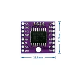 Modul I2C PCF8574T pentru Arduino - extensie porturi I/O în cascadă