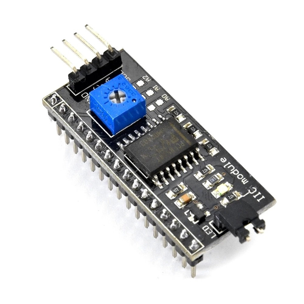 Modul interfață I2C pentru Arduino 1602 LCD și 2004 LCD compatibil și eficient