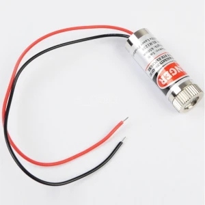 Modul laser rosu 5mw 3v 5v cu focalizare pe punct pentru electronica