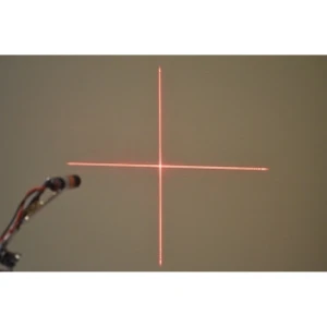 Modul laser rosu cu focalizare in cruce 5mW 3V-5V pentru masurare electronica