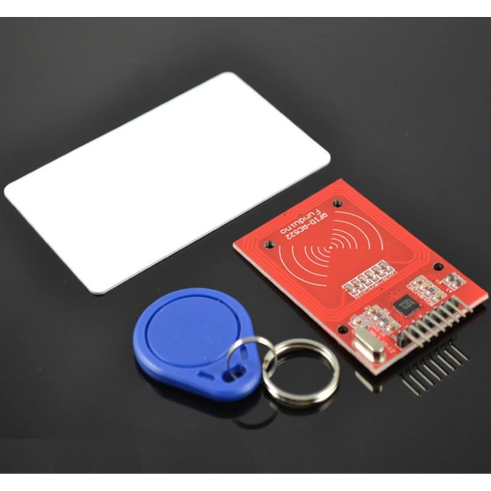 Modul RC522 cititor RFID Arduino cu antena pentru citire si scriere carduri