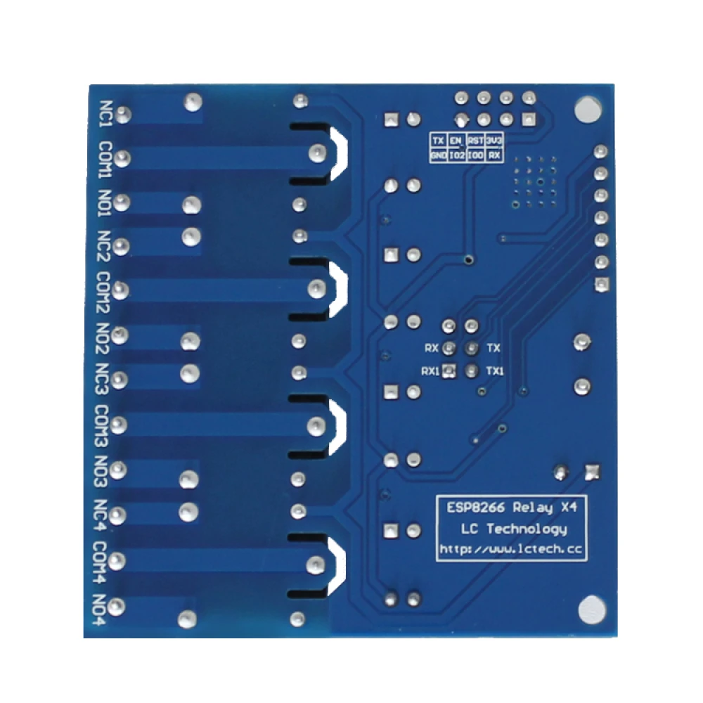 Modul releu WiFi 4 canale ESP8266 pentru control de la distanță