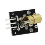 Modul emițător laser 5V roșu 650 nm 5mW 6mm pentru Arduino
